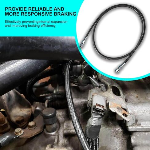 خط القابض من الفولاذ المقاوم للصدأ لسلسلة 1992-2000 Civic ، Del Sol 1993-1997 B/D Series Engines ، 1994-2001 Integra ، بديل مباشر (مقاوم للصدأ) in Kuwait