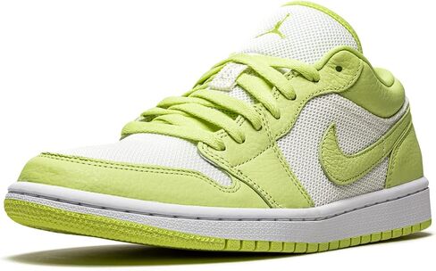 Air Jordan 1 Low SE Women's Shoes (HJ7743-010, Black/White/Metallic Silver/Black) Size 6 in Saudi Arabia