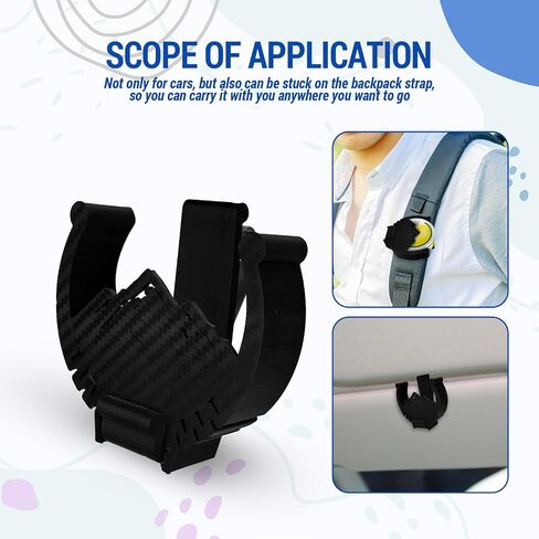 Car Visor Clip Holder for ZYN – Universal high-Temperature Resistant Sun Visor Accessory for Pouch Cans, Interior Car Accessories for Organization, Gifts for Pouch Users,Fits Most Auto (Skull) in Saudi Arabia