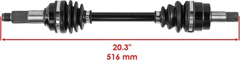 Caltric Front Right Complete Cv Joint Axle Compatible with Yamaha Grizzly 660 Yfm660F 4X4 2003 2004 2005 2006 2007 2008 in Saudi Arabia