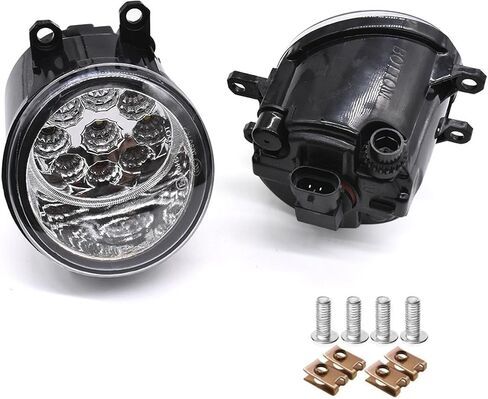 مجموعة أضواء الضباب متوافقة مع Lexus Rx350 Rx450H Lights Lights 2010 2011 2012 2013 2014 ، Light Light Light Light Light ، 6000K أبيض مشرق ، حزمة 2 in Kuwait