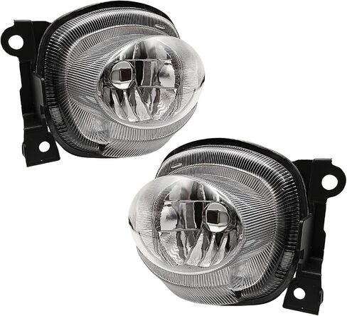 Fog Lights Replacement for 2007 2008 2009 ES350 Front Bumper Chrome Fog Lamps With covers Left & Right Side in Saudi Arabia