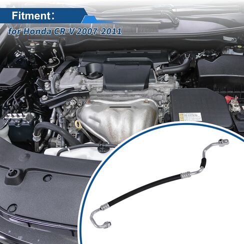 خرطوم سائل المبرد A/C لـ Honda CR-V 2007-2011 خط أنبوب الهواء خرطوم الضغط رقم 80315SWWG01 الحديد المطاطي in Saudi Arabia