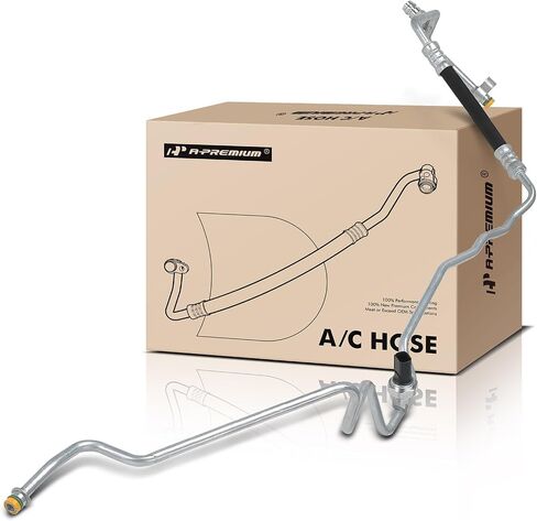 A-Premium A/C Liquid Line Hose Assembly Compatible with BMW 528i 2008-2011, 528i xDrive 2009-2010, 535i 2009-2010, 535i xDrive 2009-2010, 528xi 2008, 3.0L, Condenser to Evap in Kuwait