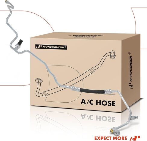 A-Premium A/C Liquid Line Hose Assembly Compatible with BMW 528i 2008-2011, 528i xDrive 2009-2010, 535i 2009-2010, 535i xDrive 2009-2010, 528xi 2008, 3.0L, Condenser to Evap in Kuwait