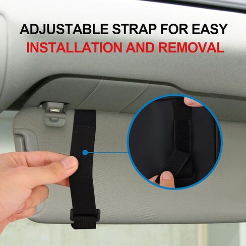 Car Sun Visor Organizer ، إصدار ترقية من منظمات القسمة متعددة الجيبات للسيارة/سيارات الدفع الرباعي/شاحنة مع 13 من أصحاب الأقراص المضغوطة ، مقطع الطراز الشمسي ، حامل البطاقة ، ملحقات القناع ، المركبات الأساسية in Saudi Arabia