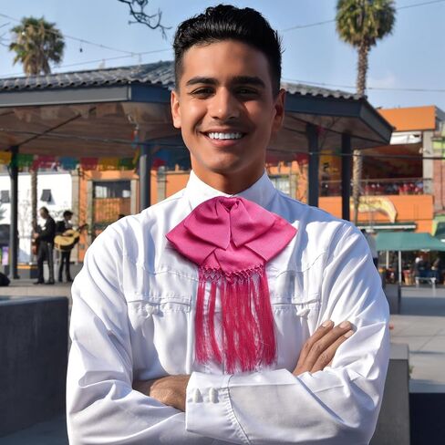 Mexican Charro Bow Tie for Men or Women with Elastic Band | Mexican Celebrations Outfit and Performances | in Kuwait