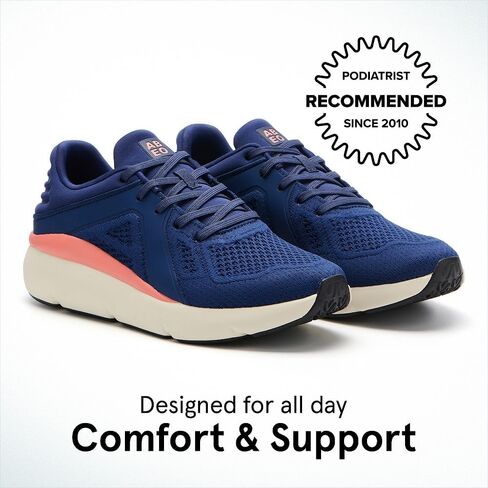 ABEO MXV Shift Walking Shoes for Women | Plantar Fasciitis Relief | Orthopedic Shoes for Women | Removable Orthotic Inserts in Kuwait