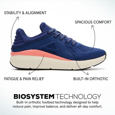 ABEO MXV Shift Walking Shoes for Women | Plantar Fasciitis Relief | Orthopedic Shoes for Women | Removable Orthotic Inserts in Kuwait
