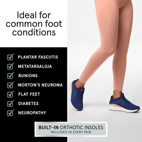 ABEO MXV Shift Walking Shoes for Women | Plantar Fasciitis Relief | Orthopedic Shoes for Women | Removable Orthotic Inserts in Kuwait