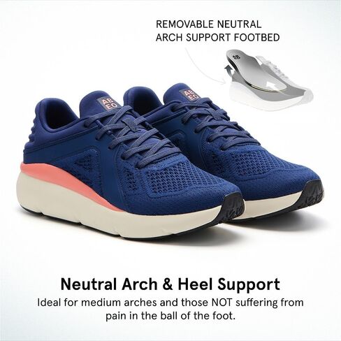 ABEO MXV Shift Walking Shoes for Women | Plantar Fasciitis Relief | Orthopedic Shoes for Women | Removable Orthotic Inserts in Kuwait