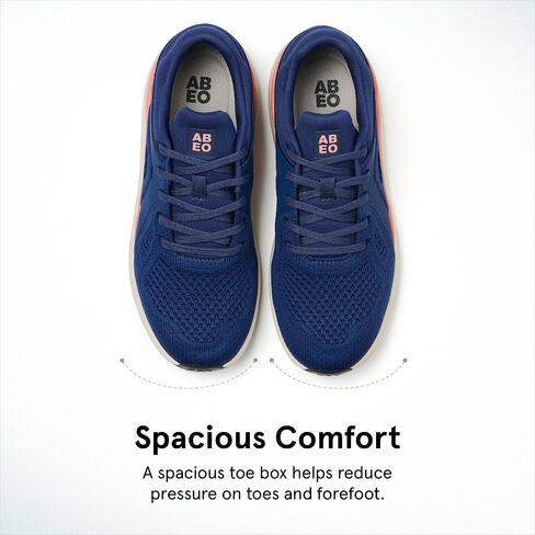 ABEO MXV Shift Walking Shoes for Women | Plantar Fasciitis Relief | Orthopedic Shoes for Women | Removable Orthotic Inserts in Kuwait