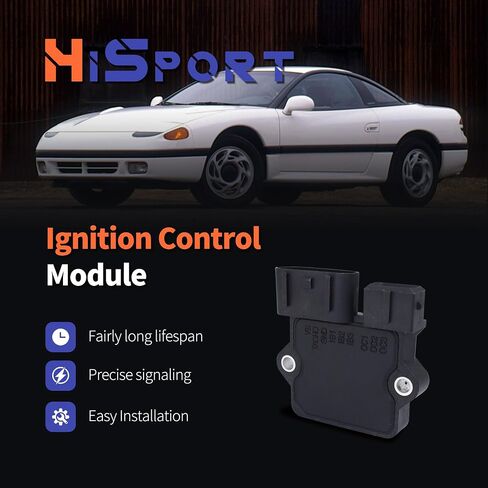 Hisport MD338997 وحدة التحكم في الإشعال-متوافقة مع دودج ستولت 1991-1996 Mitsubishi 3000GT 1991-1999 يحل محل MD349207 L723T LX607 in Saudi Arabia