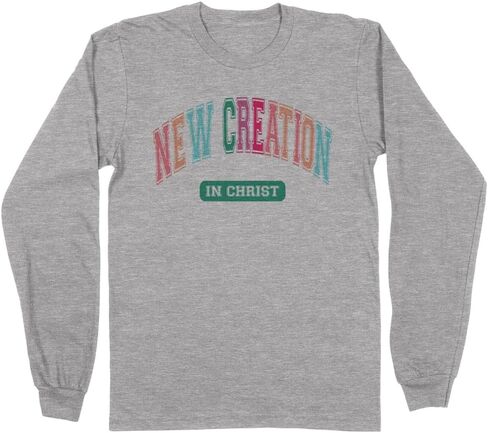 Arch New Creation in Christ Long Sleeve Shirt Unisex in Saudi Arabia