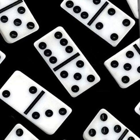 Three Rooker Dominoes Ties Mens Fun and Game Neckties in Saudi Arabia