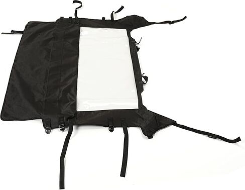 Hecasa الخلفي الزجاج الأمامي متوافق مع 2014-2022 Polaris RZR 900 1000 XP 4 Turbo EPS Trail Cover Cover الخلفية الخلفية الخلفية الظهر in Saudi Arabia