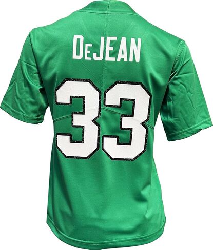 مخصصة للسيدات المخصصة Cooper Dejean Kelly Green Jersey Glitterflake Number/Name in Saudi Arabia