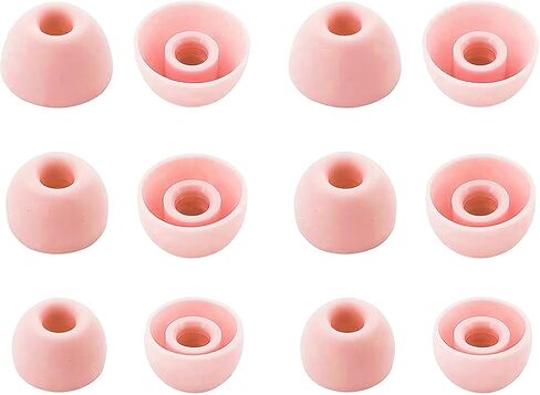 Eartips Compatible with Beats Studio Buds + Studio Buds Plus, S/M/L 3 Sizes Soft Silicon Earbud Tips Replacement Eartips Compatible with Beats Studio Buds + 6 Pairs Transparent in Kuwait