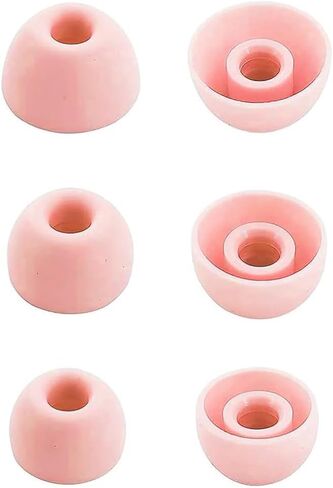 Eartips Compatible with Beats Studio Buds + Studio Buds Plus, S/M/L 3 Sizes Soft Silicon Earbud Tips Replacement Eartips Compatible with Beats Studio Buds + 6 Pairs Transparent in Kuwait