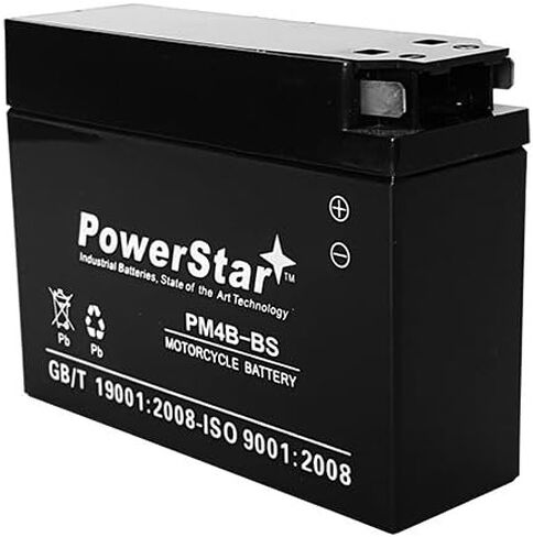 POWESTAR AGM SLA UT4B-BS YT4B-BS بطارية الدراجات النارية لـ Yamaha TTR50E TTR90E SUZUKI DR-Z70 in Saudi Arabia