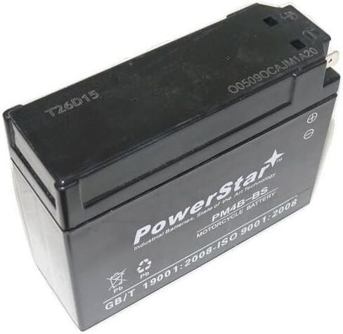 POWESTAR AGM SLA UT4B-BS YT4B-BS بطارية الدراجات النارية لـ Yamaha TTR50E TTR90E SUZUKI DR-Z70 in Saudi Arabia