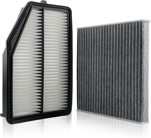 Engine Air Filter 17220-5LA-A00 and Cabin Filter 80290-SDA-A00 Compatible with Honda CR-V CRV 2015-2016 Engine Air Filter Replacement in Saudi Arabia