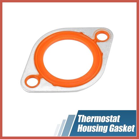 ACROPIX Aluminum Silicone Thermostat Water Neck Thermostat Housing Gasket Seal Replacement for Chevy SBC BBC 265 283 305 327 350 383 396 400 427 454 472 500 Car Parts in Saudi Arabia