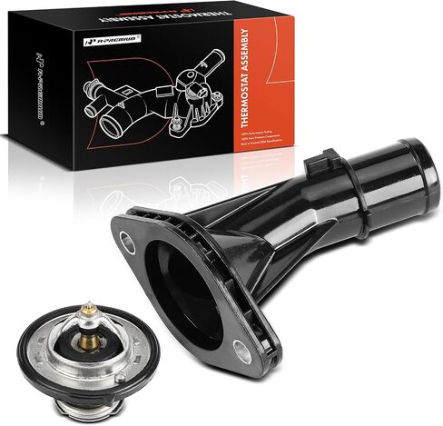 A-Premium Toolant Toolant Thermostat Housing Assembly متوافق مع Hyundai Elantra 2011-2016 ، Elantra Coupe 2013-2014 ، Elantra GT 2013-2017 ، Accent ، Veloster & Kia Forte ، Forte Koup ، Forte5 ، Rio in Saudi Arabia
