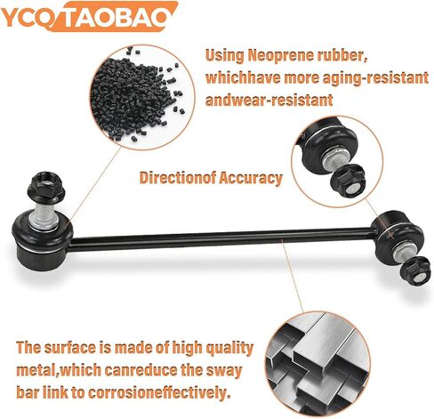2x Front Sway Bar Link Kit - Front Sway Bar End Links Automotive Replacement Sway Bar Link Kits Compatible with ES350 Compatible with GS350 2013 in Saudi Arabia