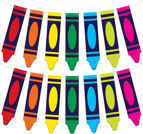 KatchOn, Large Back To School Banner - 2 Strings 10 Feet, No DIY | Pencil Banner, Welcome Back To School Decorations for Classroom | Back To School Party Decorations, First Day of School Decorations in Saudi Arabia
