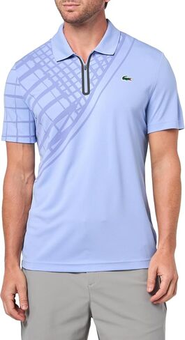 Lacoste Men's Sport Ultra-Dry Printed Slim Fit Tennis Polo in Kuwait