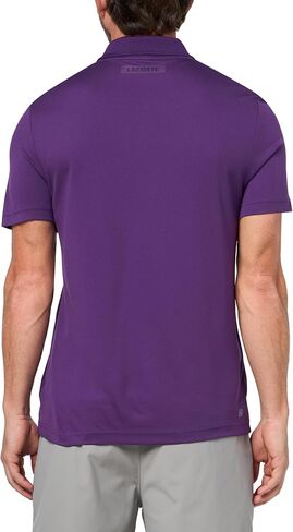 Lacoste Men's Sport Ultra-Dry Printed Slim Fit Tennis Polo in Saudi Arabia