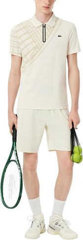 Lacoste Men's Sport Ultra-Dry Printed Slim Fit Tennis Polo in Kuwait