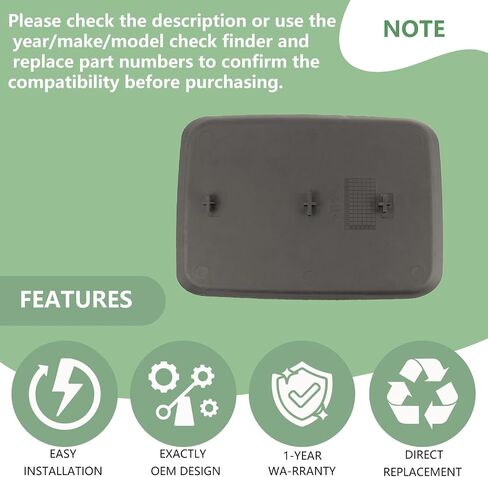 Front Seat Center Console Armrest Lid Black Compatible with 2014-2019 Chevrolet Chevy Silverado Suburban Tahoe, 2014-2019 GMC Sierra Yukon XL,2015-2018 Cadillac Escalade ESV , Replaces# 22881398 in Kuwait