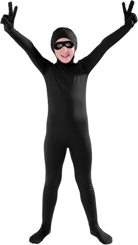 Kids Costume Open Face Spandex Stretch Zentai Child Suit in Kuwait