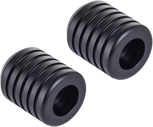 Advanblack Protek Machined Harley Crash Bar Sliders 1.25 "Devinative Wheel Rotatable End for Front Engine Guard Saddlebag (Gold CNC) in Saudi Arabia