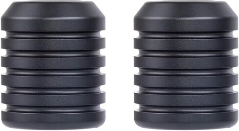 Advanblack Protek Machined Harley Crash Bar Sliders 1.25 "Devinative Wheel Rotatable End for Front Engine Guard Saddlebag (Gold CNC) in Saudi Arabia