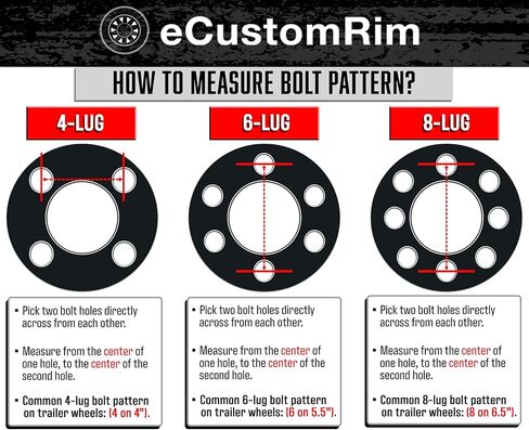 Ecustomrim Aluminium Trailer Wheel 15x6 15 "Edge Silver 6 Lug on 5.5" Rim Center Rim in Saudi Arabia