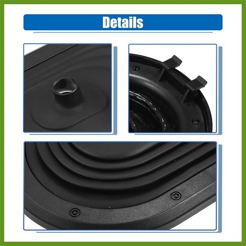 Manual Transmission Gear Shift Lever Boot for Jeep Wrangler 2007 2008 2009 2010 Shift Boot Cover Replaces 52060069AC 52060069AB 52060069AD Vehicle Components in Saudi Arabia