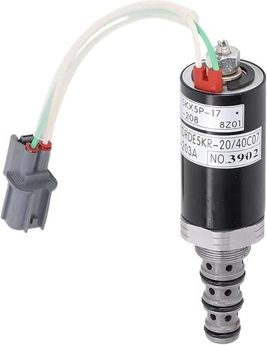 Solenoid Valve YN35V0004F1 SKX5P-17-212A KDRDE5K-20 30C12A-111 fits for Excavator SK200-2 Hydraulic Pump in Saudi Arabia