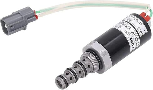 Solenoid Valve YN35V0004F1 SKX5P-17-212A KDRDE5K-20 30C12A-111 fits for Excavator SK200-2 Hydraulic Pump in Saudi Arabia