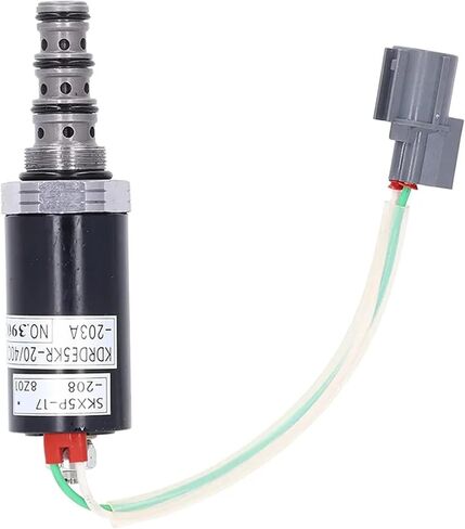 Solenoid Valve YN35V0004F1 SKX5P-17-212A KDRDE5K-20 30C12A-111 fits for Excavator SK200-2 Hydraulic Pump in Saudi Arabia