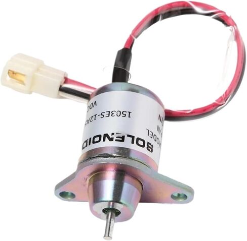 1503ES-12S5SUC5S Fuel Shut Off Solenoid 119653-77950 M806808 for 3TNE84 3TNE88 4TNE84 4TNE88 Engine Stop Solenoid 12V in Saudi Arabia