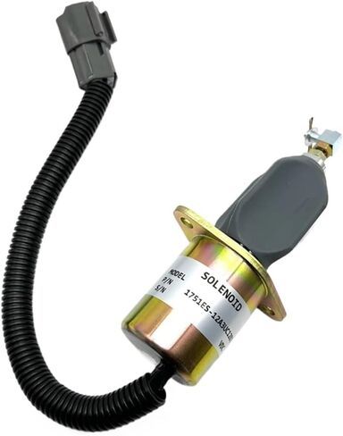 1751ES-12A3UC12B1S 12V FUEL إيقاف الملف اللولبي 129953-77811 لـ 4NTE94 محرك R60-5 R210-5 SA-4673-S التوقف in Saudi Arabia