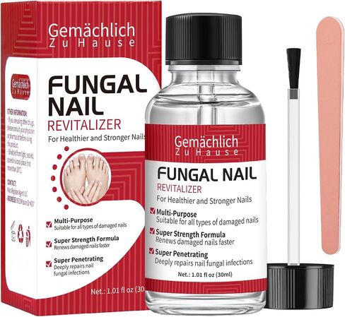 Toenail Fungus Treatment Extra Strength, Nail Fungus Treatment with Undecylenic Acid for Toenail & Fingernails, Antifungal Nail Repair for Athletes Foot, Ingrown, Thick, Broken, Damaged Nail, 30ml in Saudi Arabia