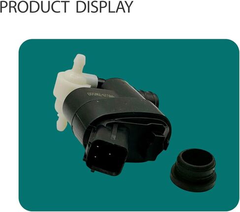 Black Windshield Washer Pump with Grommet Fit for Hyundai Santa Fe 2016-2023 OE 985102W500 985104Z000 Water Washer Fluid Pump for Kia Sorento 1.6L-Gamma-II 2021-2023 in Kuwait