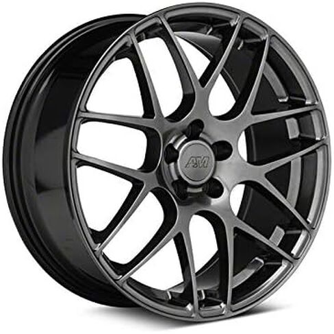 AMR Gloss Black Wheel; 19x8.5; 30mm Offset Compatible for 15-23 Mustang GT, EcoBoost, V6 in Saudi Arabia
