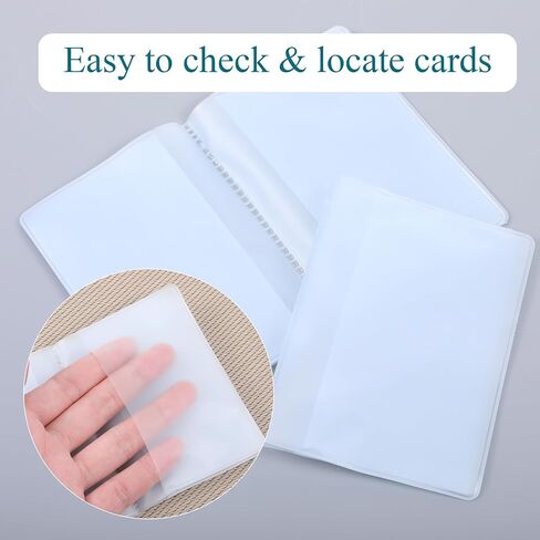 3 Pcs Wallet Inserts for Credit Cards, Plastic Wallet Picture Holder Insert Clear Photo Insert Credit Card Holder Transparent with 6 Page 12 Slots in Saudi Arabia