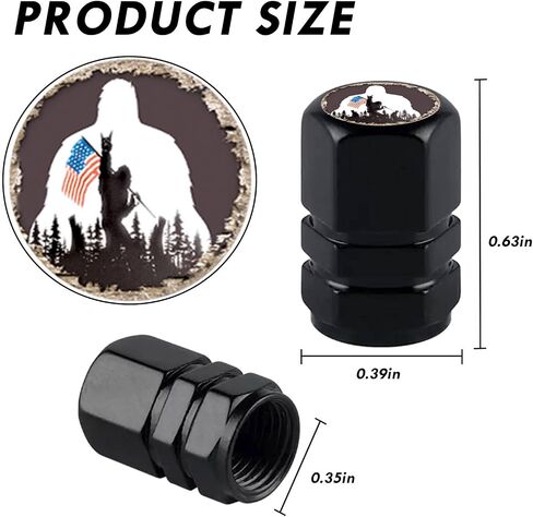4ack Mandala Tire Valve Stem Caps for Cars Trucks SUV Motorcycles Bicycles Mandala Car Accessories Decor Anodized Aluminum Tire Mouth Air Cap Cover Bike Valve Caps Datura Gifts for Women Men in Saudi Arabia