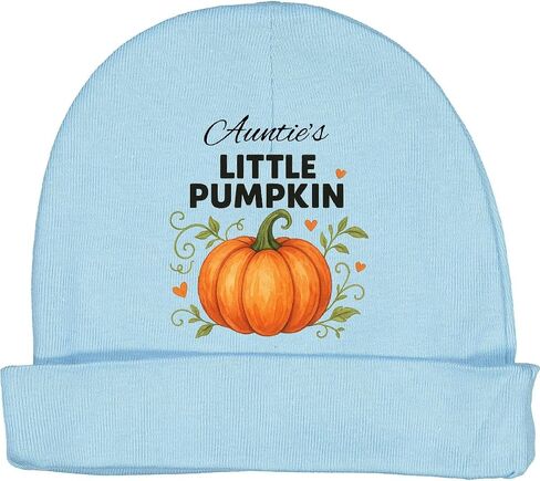 inktastic untie's Little Pumpkin Fall Baby Hat in Saudi Arabia